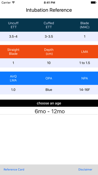 Emulate iPhone app Intubation Reference Card using MyAndroid Emulate iPhone app Intubation Reference Card using MyAndroid