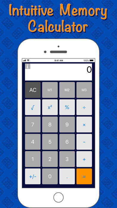 Emulate iPhone app Intuitive Memory Calculator using MyAndroid Emulate iPhone app Intuitive Memory Calculator using MyAndroid