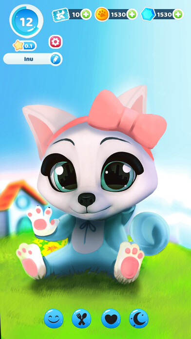 Emulate iPhone app Inu the cute Shiba using MyAndroid
