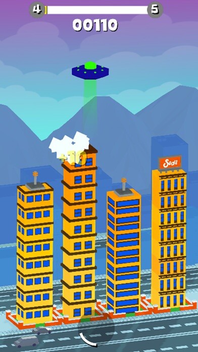 Emulate iPhone app Invader - City Destroyer using MyAndroid