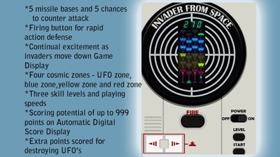 Emulate iPhone app Invader From Space Retro 80s using MyAndroid