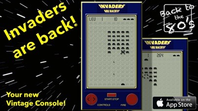 Emulate iPhone app Invaders are back! - Lite using MyAndroid