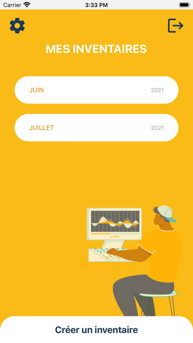 Emulate iPhone app Inventaire - Winylo using MyAndroid Emulate iPhone app Inventaire - Winylo using MyAndroid