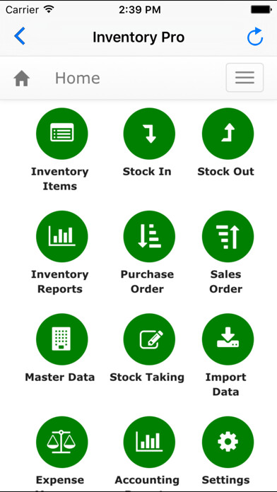 Emulate iPhone app Inventory Pro - Multi User App using MyAndroid Emulate iPhone app Inventory Pro - Multi User App using MyAndroid