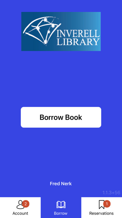 Emulate iPhone app Inverell Shire Public Library using MyAndroid