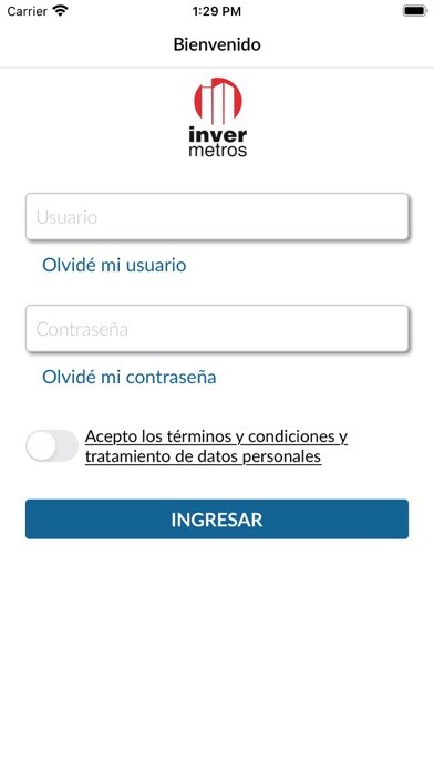 Emulate iPhone app Invermetros using MyAndroid Emulate iPhone app Invermetros using MyAndroid