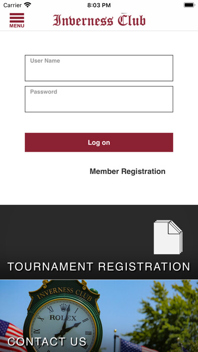Emulate iPhone app Inverness Club Toledo using MyAndroid Emulate iPhone app Inverness Club Toledo using MyAndroid