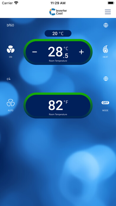Emulate iPhone app InverterCool Smart Controller using MyAndroid Emulate iPhone app InverterCool Smart Controller using MyAndroid