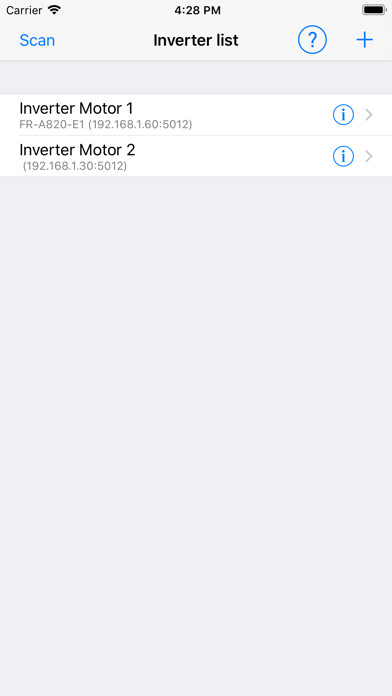 Emulate iPhone app Inverter StartApp using MyAndroid