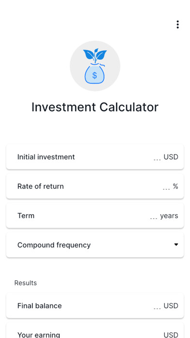 Emulate iPhone app Investment Calculator - CalCon using MyAndroid Emulate iPhone app Investment Calculator - CalCon using MyAndroid