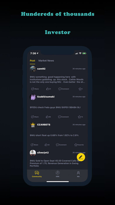 Emulate iPhone app InvestPlanet-ArkInvest Tracker using MyAndroid Emulate iPhone app InvestPlanet-ArkInvest Tracker using MyAndroid