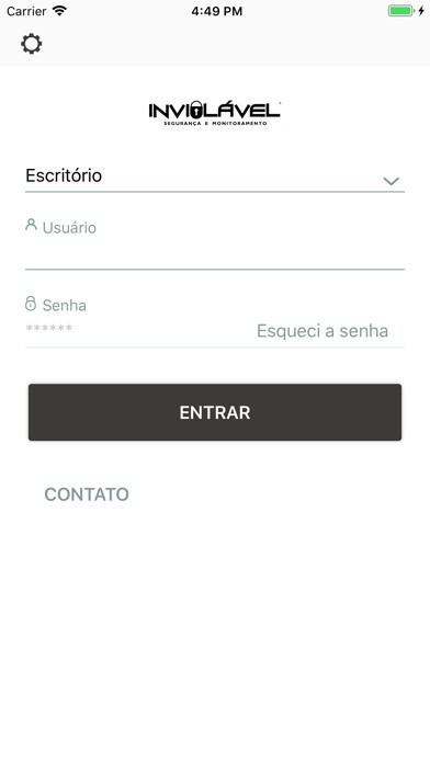 Emulate iPhone app INVIOLÁVEL CHAPECÓ using MyAndroid