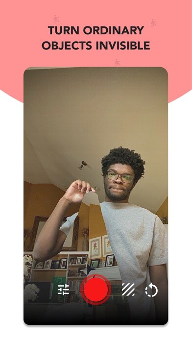 Emulate iPhone app Invisible: Invisibility Cloak using MyAndroid