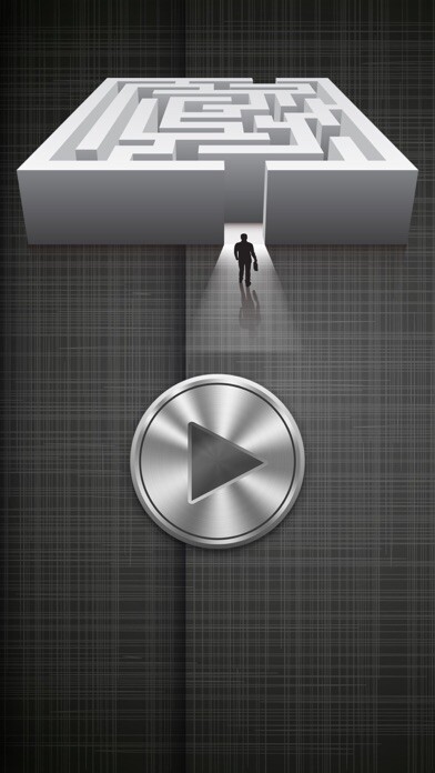 Emulate iPhone app Invisible Maze - find the way to exit! using MyAndroid