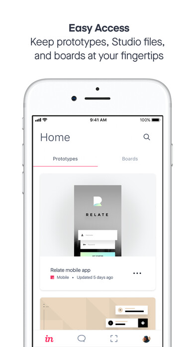 Emulate iPhone app InVision - Design & Prototype using MyAndroid Emulate iPhone app InVision - Design & Prototype using MyAndroid