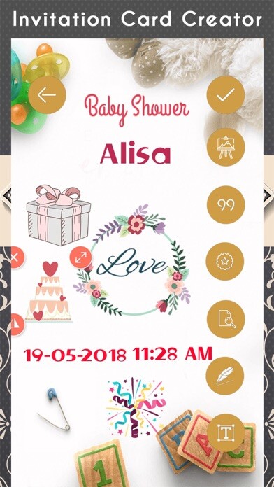 Emulate iPhone app Invitation Card Creator using MyAndroid Emulate iPhone app Invitation Card Creator using MyAndroid