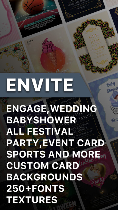 Emulate iPhone app Invitation Maker Studio: RSVP using MyAndroid