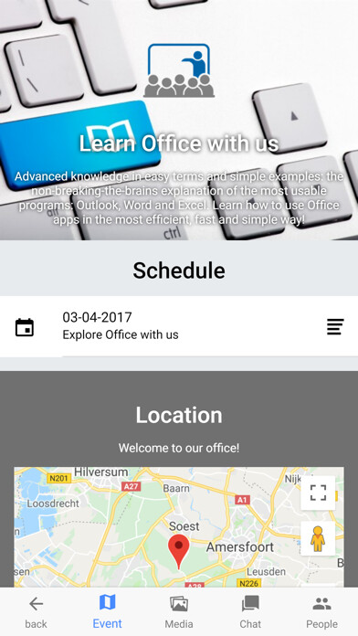 Emulate iPhone app Invitatio using MyAndroid