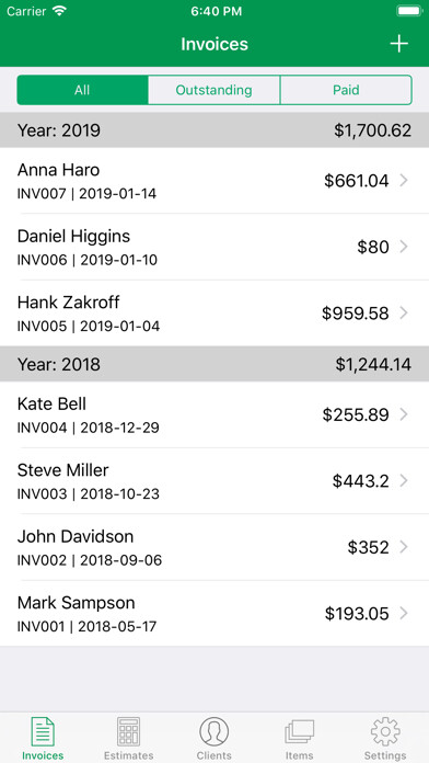 Emulate iPhone app Invoice App for Small Business using MyAndroid Emulate iPhone app Invoice App for Small Business using MyAndroid