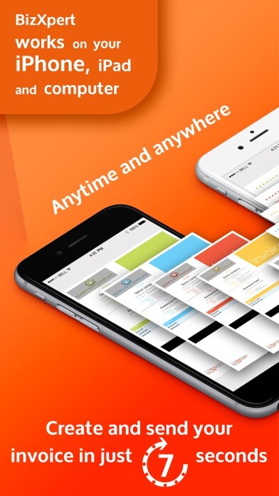 Emulate iPhone app Invoice - BizXpert using MyAndroid Emulate iPhone app Invoice - BizXpert using MyAndroid