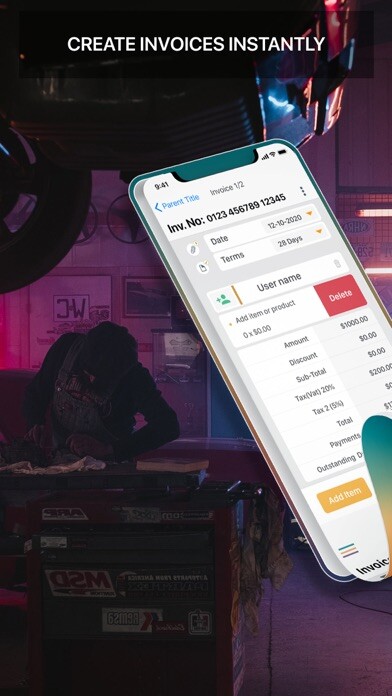 Emulate iPhone app Invoice Book using MyAndroid Emulate iPhone app Invoice Book using MyAndroid