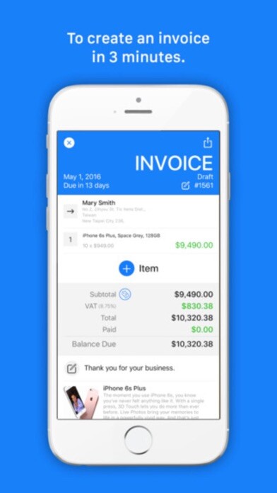 Emulate iPhone app Invoice Go - Invoice Maker & Estimate. Templates Bill on the go using MyAndroid Emulate iPhone app Invoice Go - Invoice Maker & Estimate. Templates Bill on the go using MyAndroid