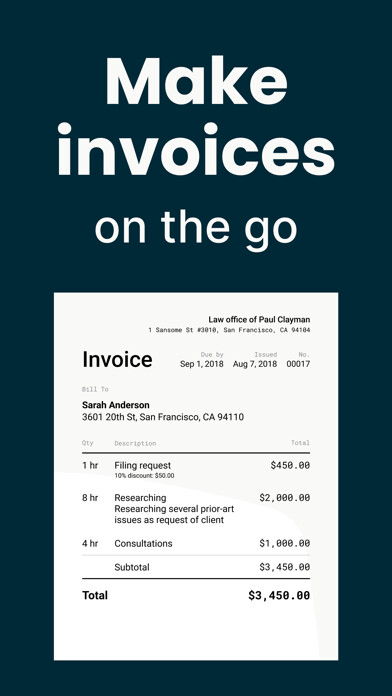 Emulate iPhone app Invoice Maker - Estimate App using MyAndroid Emulate iPhone app Invoice Maker - Estimate App using MyAndroid