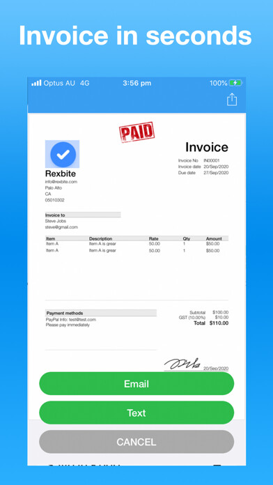 Run android online APK Invoice Maker Pro from MyAndroid or emulate Invoice Maker Pro using MyAndroid