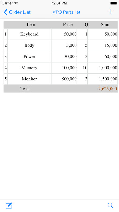 Emulate iPhone app Invoice - Order List using MyAndroid Emulate iPhone app Invoice - Order List using MyAndroid