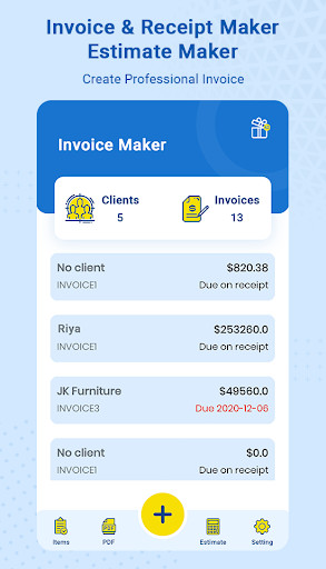 Run android online APK Invoice & Receipt Maker - Estimate Maker from MyAndroid or emulate Invoice & Receipt Maker - Estimate Maker using MyAndroid Run android online APK Invoice & Receipt Maker - Estimate Maker from MyAndroid or emulate Invoice & Receipt Maker - Estimate Maker using MyAndroid