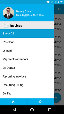 Emulate Android APK Invoices Emulate Android APK Invoices