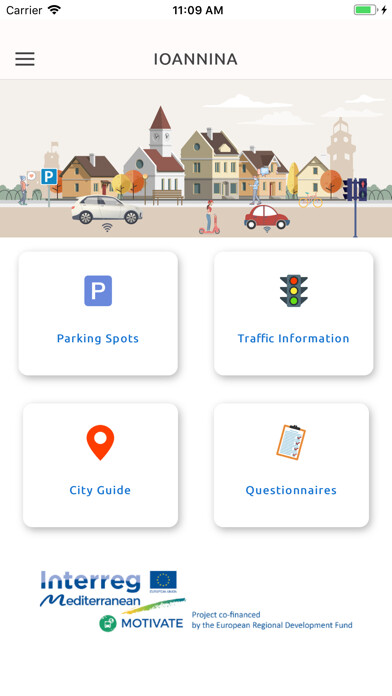 Emulate iPhone app Ioannina Smart Mobility using MyAndroid Emulate iPhone app Ioannina Smart Mobility using MyAndroid