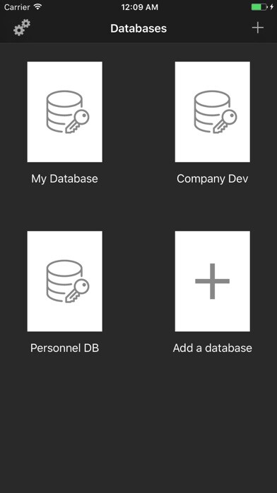Emulate iPhone app Iodine MySQL Lite using MyAndroid