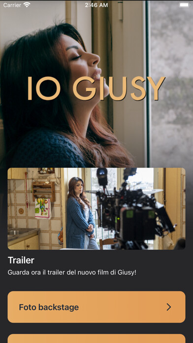 Emulate iPhone app Io Giusy using MyAndroid