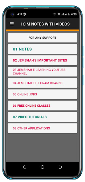 Run android online APK IOM NOTES (DIPLOMA) from MyAndroid or emulate IOM NOTES (DIPLOMA) using MyAndroid