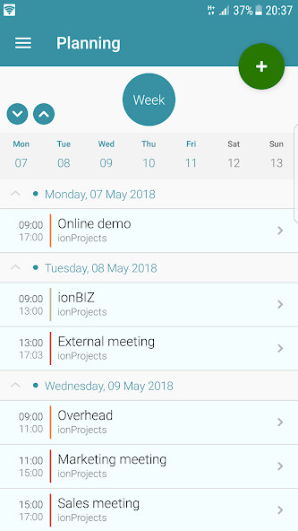 Emulate iPhone app ionBIZ using MyAndroid