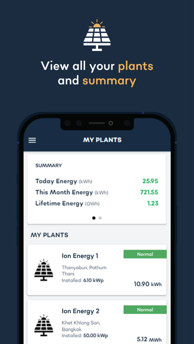 Emulate iPhone app ION ENERGY using MyAndroid