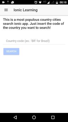 Run android online APK Ionic Learning from MyAndroid or emulate Ionic Learning using MyAndroid