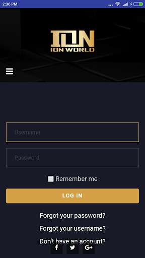 Run android online APK ION WORLD MEMBER from MyAndroid or emulate ION WORLD MEMBER using MyAndroid