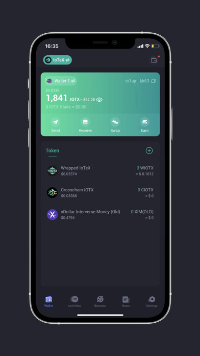 Emulate iPhone app ioPay MultiChain Crypto Wallet using MyAndroid Emulate iPhone app ioPay MultiChain Crypto Wallet using MyAndroid