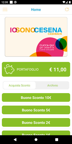 Run android online APK Io sono Cesena Cashback from MyAndroid or emulate Io sono Cesena Cashback using MyAndroid Run android online APK Io sono Cesena Cashback from MyAndroid or emulate Io sono Cesena Cashback using MyAndroid