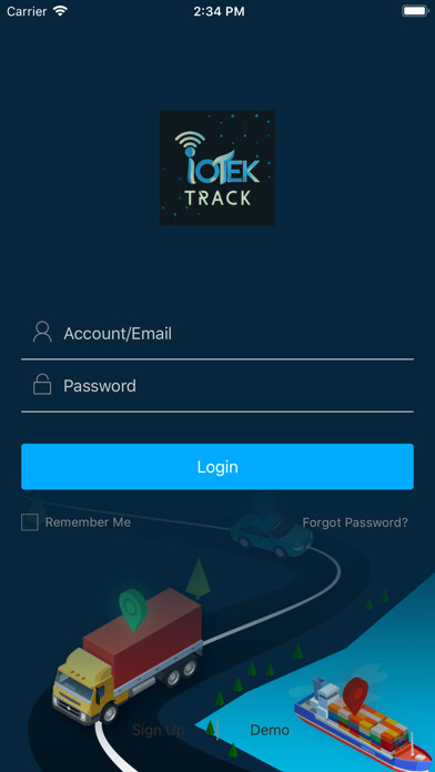Emulate iPhone app IOTEK TRACK using MyAndroid Emulate iPhone app IOTEK TRACK using MyAndroid