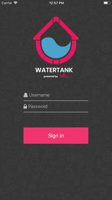 Emulate iPhone app IoTini Water Tank using MyAndroid Emulate iPhone app IoTini Water Tank using MyAndroid