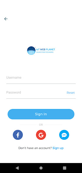 Run android online APK IOT WEBPLANET from MyAndroid or emulate IOT WEBPLANET using MyAndroid