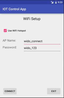 Emulate Android APK IOT WiFi Controller