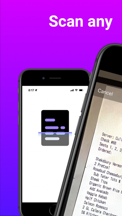Emulate iPhone app IOU: Easily Split Your Tab using MyAndroid