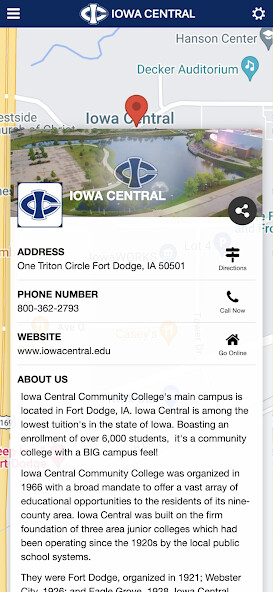 Emulate iPhone app Iowa Central using MyAndroid Emulate iPhone app Iowa Central using MyAndroid