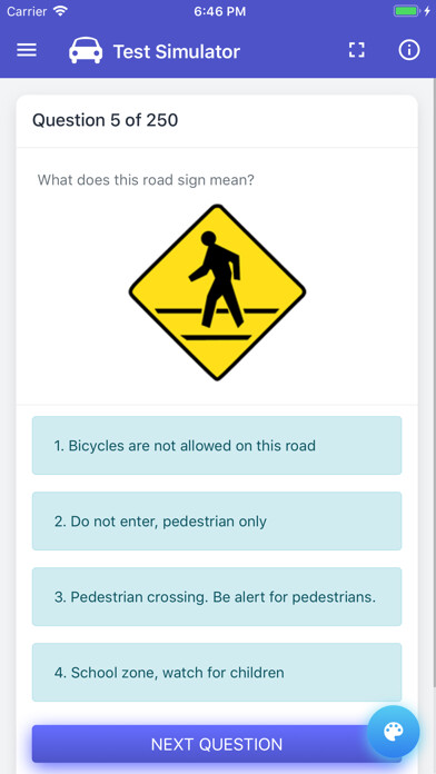 Emulate iPhone app Iowa DOT Permit Test using MyAndroid Emulate iPhone app Iowa DOT Permit Test using MyAndroid