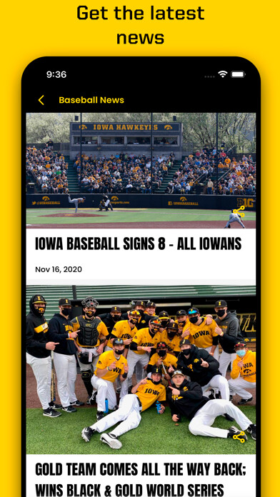 Emulate iPhone app Iowa Hawkeyes using MyAndroid Emulate iPhone app Iowa Hawkeyes using MyAndroid