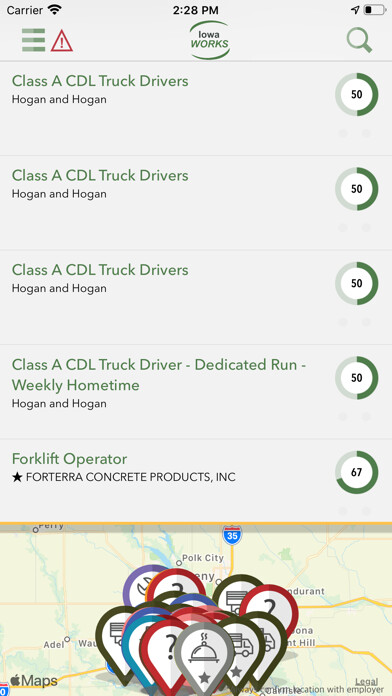 Emulate iPhone app IowaWorks using MyAndroid Emulate iPhone app IowaWorks using MyAndroid
